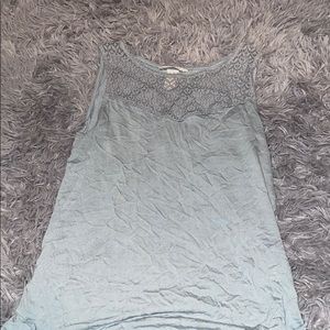 H&M halter lace tank top
